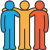 Three People